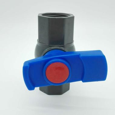 Plastic Octagonal Mini Ball Valve DIN/JIS/Cns/ANSI