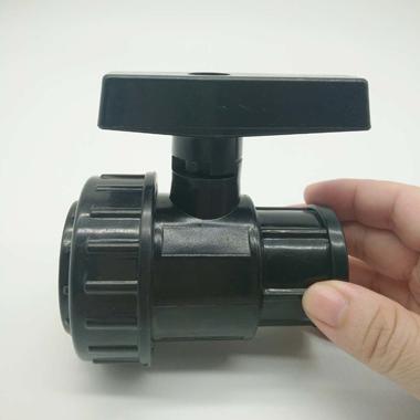 High Quality PVC Single Union Ball Valve for Irrigation Construction
