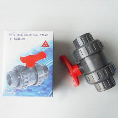 High Quality Hot Sale UPVC Double Union True Union Ball Valve for Irrigation