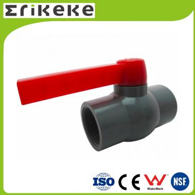 Factory Provide Regulating PVC Threaded Double True Union Ball Valve