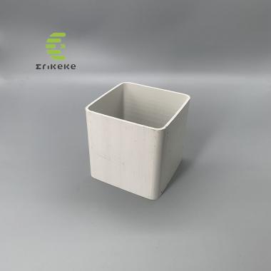 50mm/100mm Square PVC Pipe Sizes Plastic Square Pipe Plastic PVC Tubes